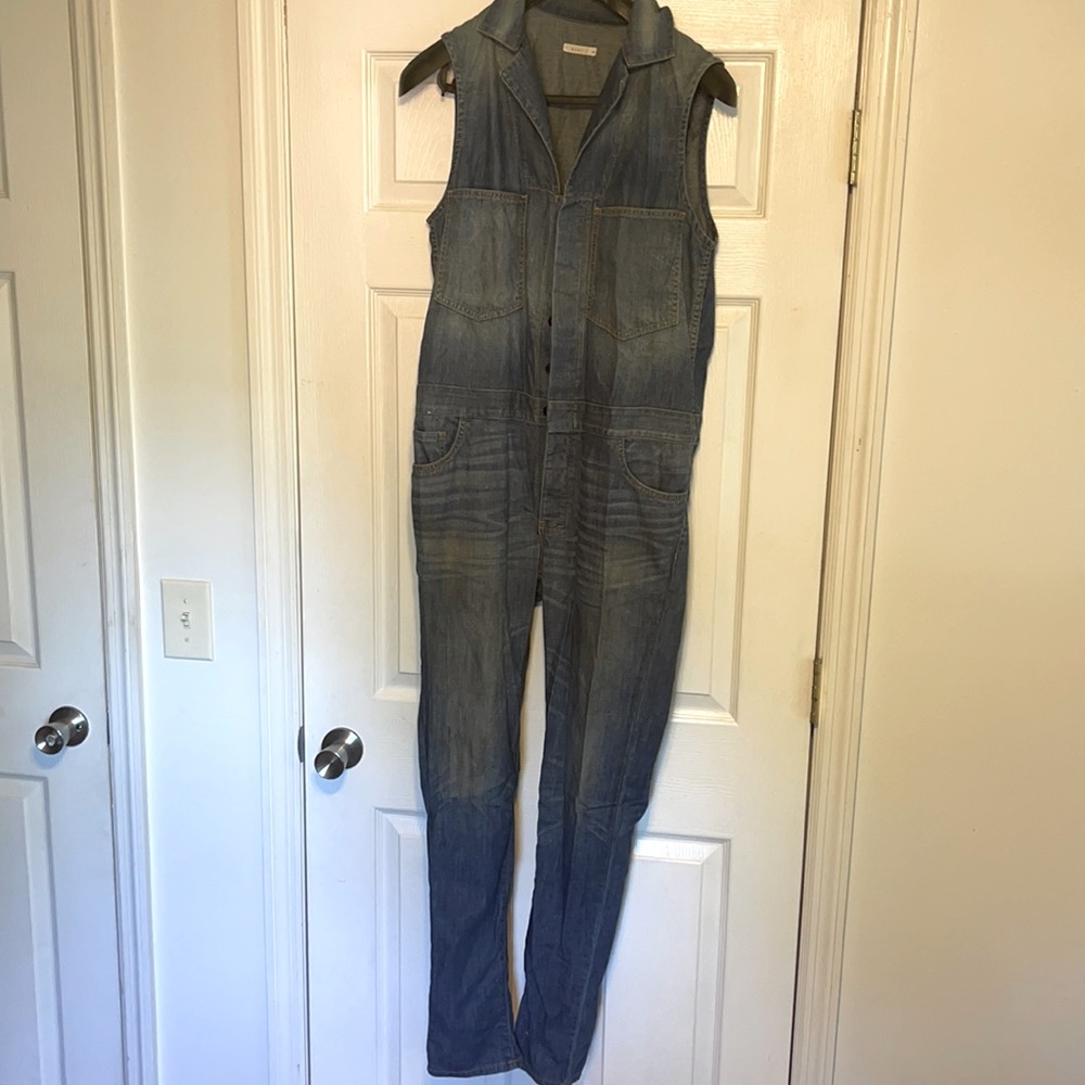 Denim jumpsuit